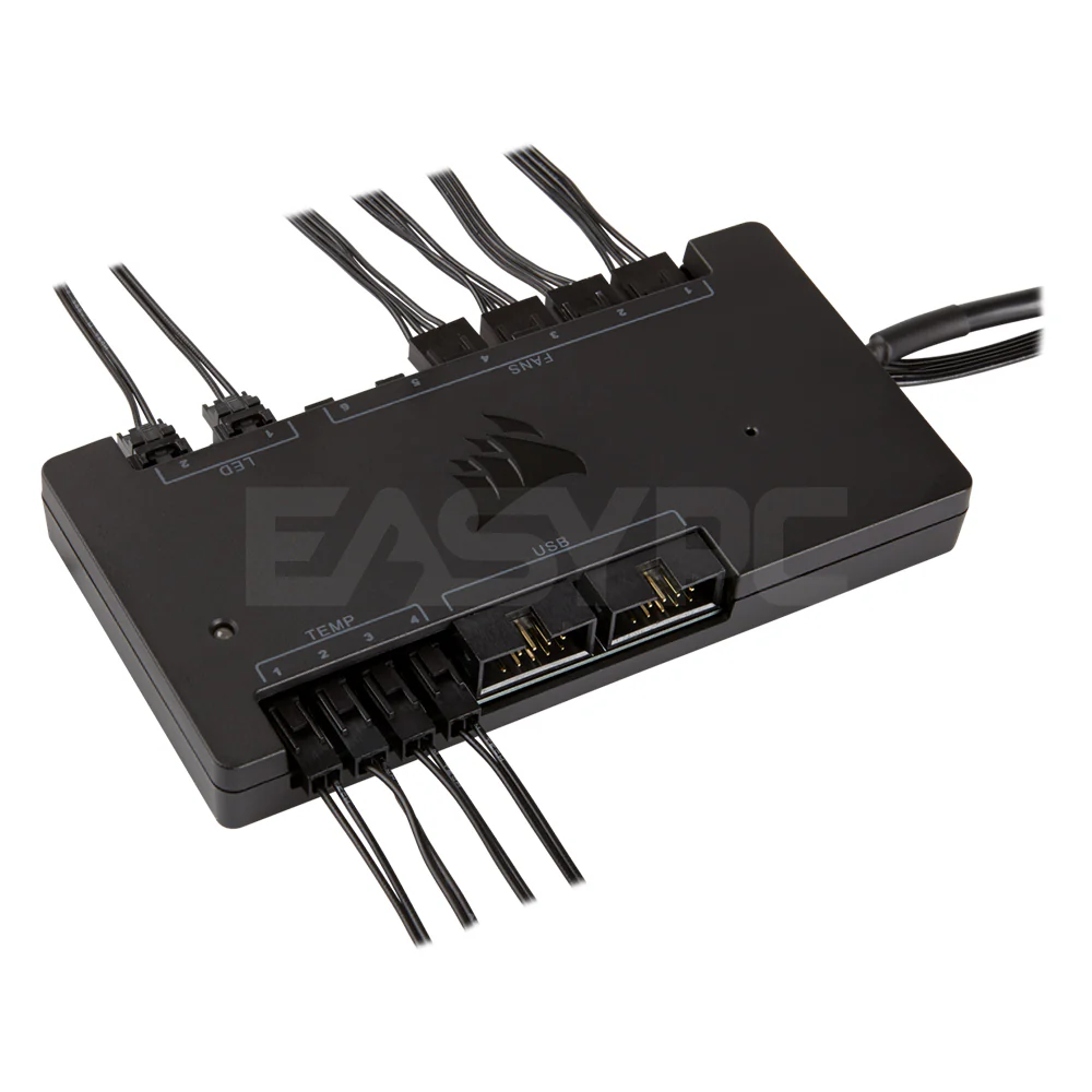 Corsair CL-9011110-WW iCue Commander Pro RGB Lighting Kit - Image 3