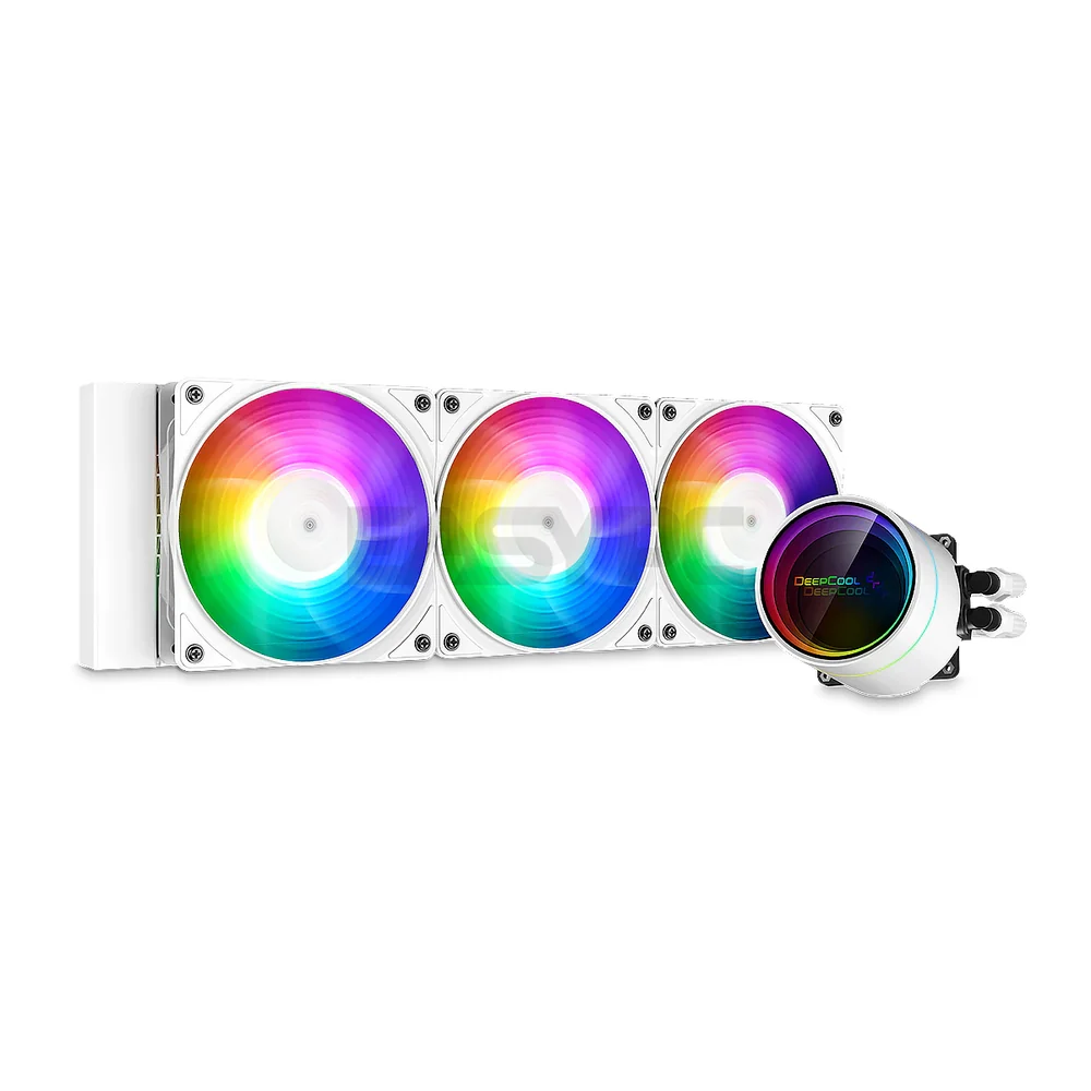 Deepcool Castle 360EX with Anti-Leak Tech AIO CPU Liquid Cooler ARGB White - Image 3
