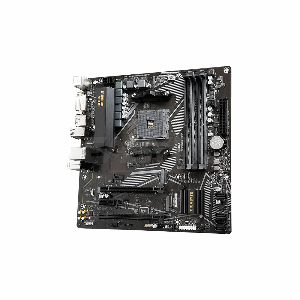 Gigabyte B550M DS3H Socket Am4 Ddr4 Motherboard - Image 3