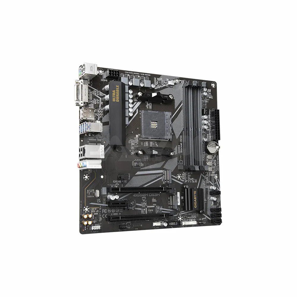 Gigabyte B550M DS3H Socket Am4 Ddr4 Motherboard - Image 4