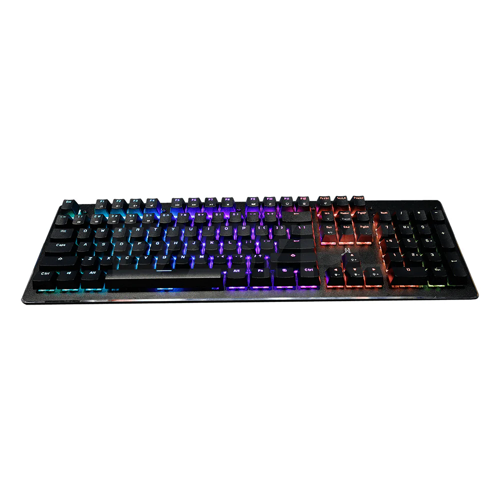 Rakk Kimat XT.LE RGB Mechanical Gaming Keyboard, Outemu Blue Switches for Clicky Sound while typing, 14 Lighting Modes, 104 Keys Gaming Keyboard - Image 3